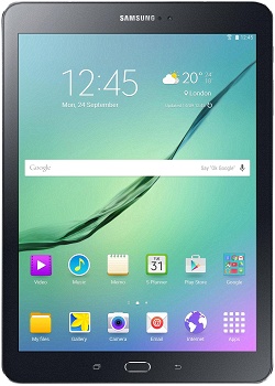 Surfplatta SAMSUNG TabS2 WiFi 9,7" svart
