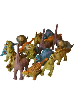 Dinosaurier 15-18cm i display 18/fp