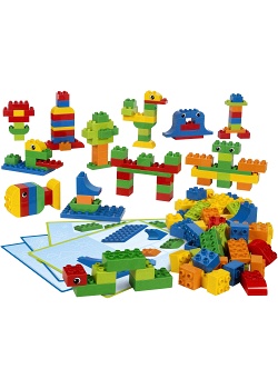 Duplo Brick Set (set om 160 st)