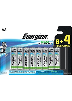Batteri ENERGIZER Eco Advanced AA (12)