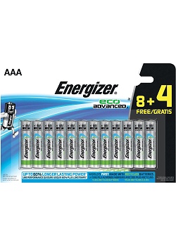 Batteri ENERGIZER Eco Advanced AAA (12)