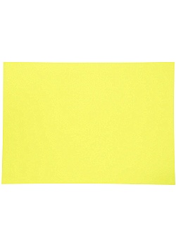 Textkartong A4 275g fluor gul (25)