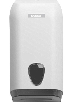 Dispenser Katrin Toilet folded vit