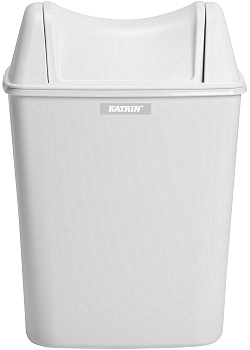 Hygienbehållare Katrin Lady  8 L Vit