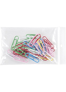 Staples Grip-Seal PE Bags Plain (fp om 100 st)