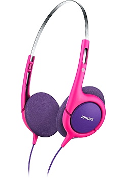 Philips Hörlurar SHK1031 Barn Rosa