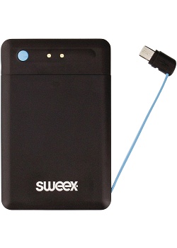 sweex Powerbanksats 2x 2 500 mAh USB