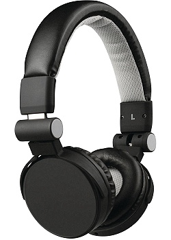 KÖNIG Hörlur+mic On-ear Svart