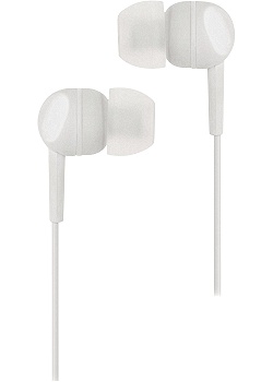 KÖNIG Hörlur+mic In-ear Vit