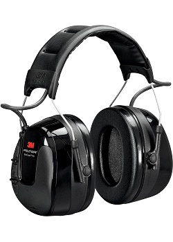 PELTOR Hörselkåpa WorkTunes Pro FM-radio hjässb