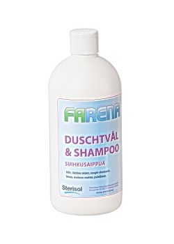 Duschtvål/Schampo Farena Mild 750ml