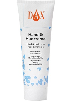 Hand/Hudcreme DAX oparfymerad 250ml