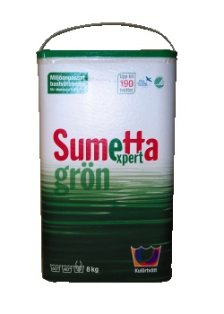 Tvättmedel Sumetta Grön 8kg