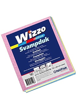 Diskduk Wizzo Clean M sort färger (4)