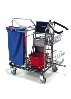 Städvagn S-Pressvagn städklar