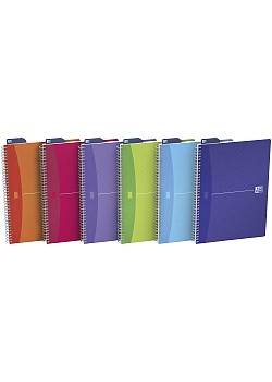 Anteckningsbok OXFORD MyColours A4 rutat