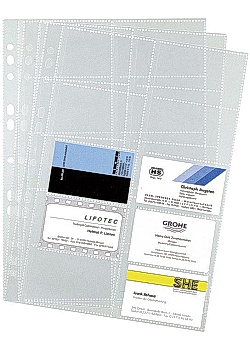 Visitkortsficka DURABLE (10)