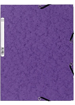 Gummibandsmapp EXACOMPTA 400g A4 violett
