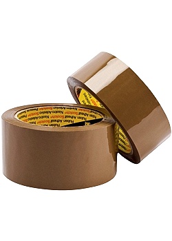 Packtejp SCOTCH PP 66mx50mm brun (6)