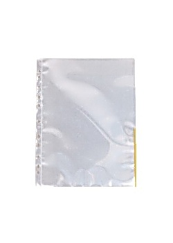 Plastf.signal ESSELTE A4 0,11mm gul(100)