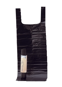 Plastsäck LD knyt 40my 125L svart (10)