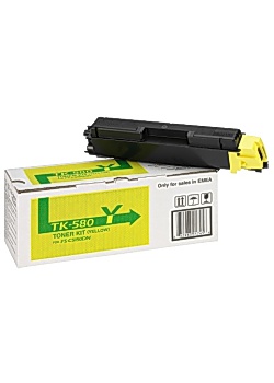 Toner KYOCERA TK-580Y gul