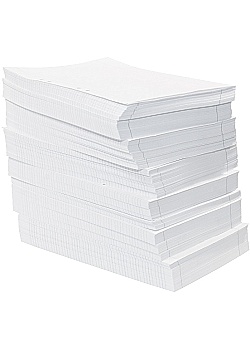 Lösblad A4 rutat 5x5mm hålat (3000)