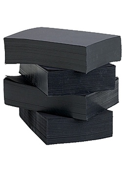 Tonpapper storpack A4 svart (2000)