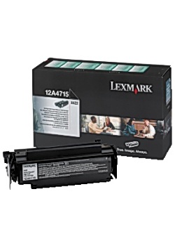 Toner LEXMARK 12A4715 svart
