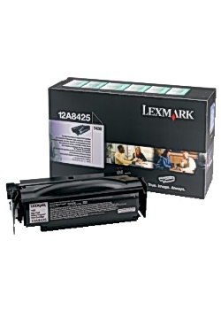Toner LEXMARK 12A8425 svart
