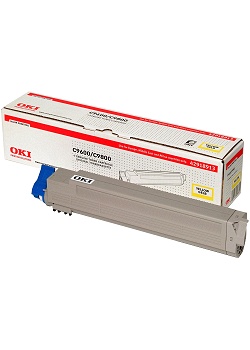 Toner OKI 42918913 gul
