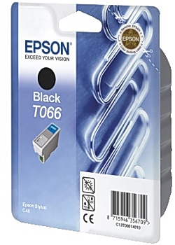 Bläckpatron EPSON C13T06614010 svart