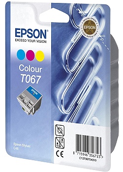 Bläckpatron EPSON C13T06704010 färg