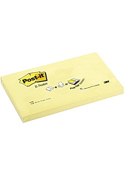 Notes POST-IT Z-block 76x127mm gul