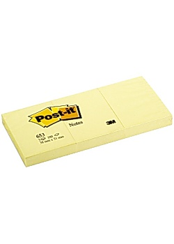 Notes POST-IT 38x51mm gul