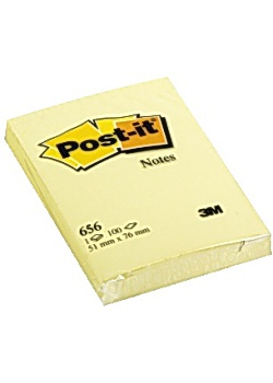 Notes POST-IT 51x76mm gul