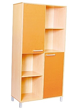 Förvaringsskåp/hylla Premium orange
