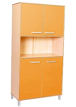 Förvaringsskåp Premium orange