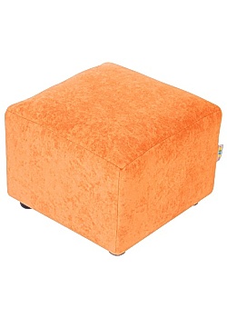 Sittpuff Ormen kort orange