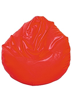Sittpuff  röd