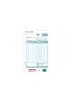 Blankett faktura A4 3x100 numrerad