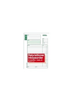 Blankett Rekvisition A5 2x50st