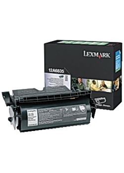 Toner LEXMARK 12A6835 svart