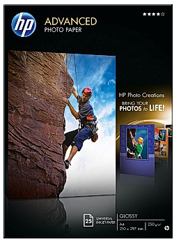 Fotopapper HP Q5456A A4 250g (25)