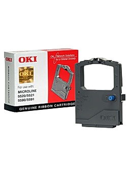 Färgband OKI 01126301 svart