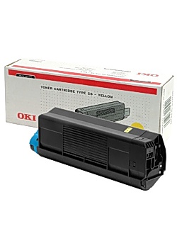 Toner OKI 42127405 gul