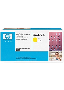 Toner HP Q6472A gul