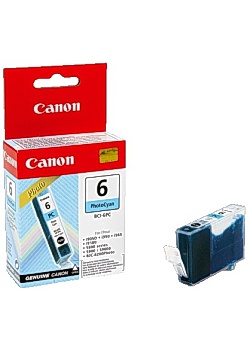 Bläckpatron CANON BCI-6PC fotocyan