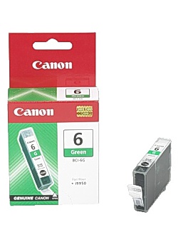 Bläckpatron CANON BCI-6G grön