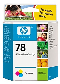 Bläckpatron HP C6578DE färg